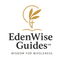 EdenWise Guides logo with a gold leaf design on a white background